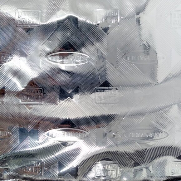 Rachael Ray Cargo Thermal Tote Purple Floral Brocade - Picture 8 of 11